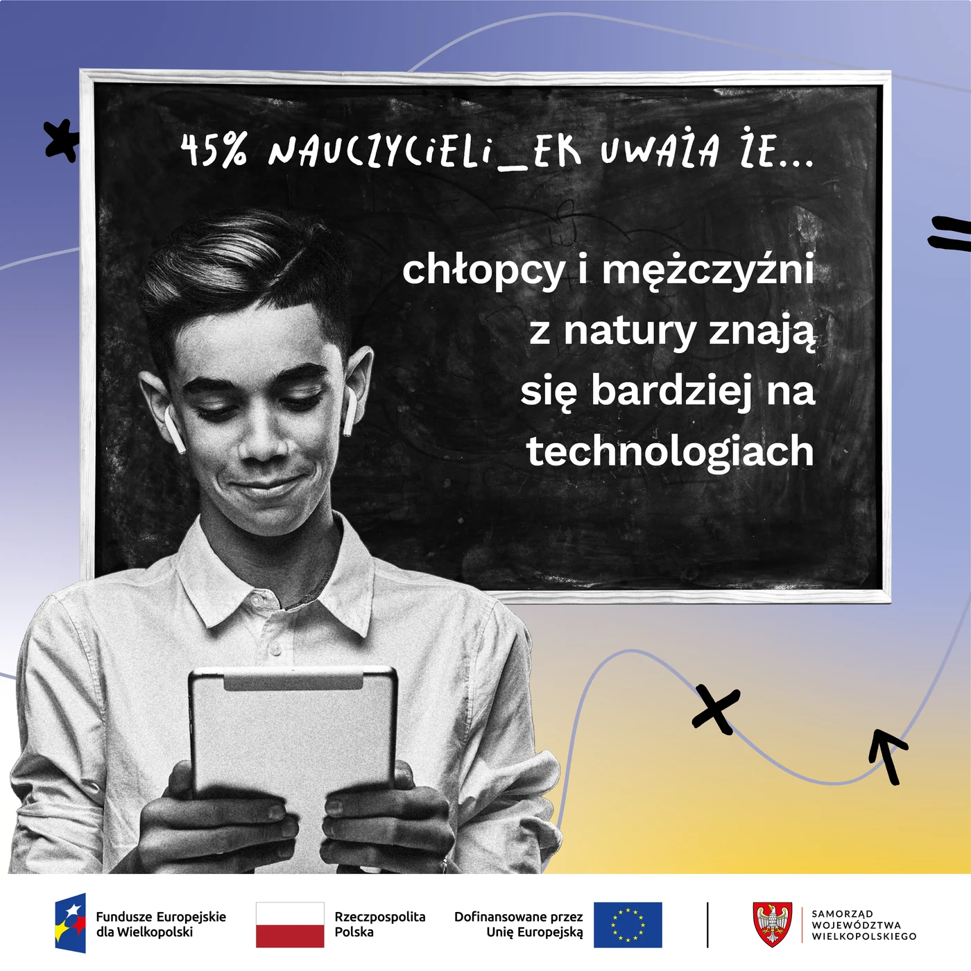 Badanie: 45% – „chłopcy znają się bardziej na technologiach”